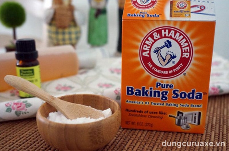 Baking soda cũng mang lại hiệu quả khá cao