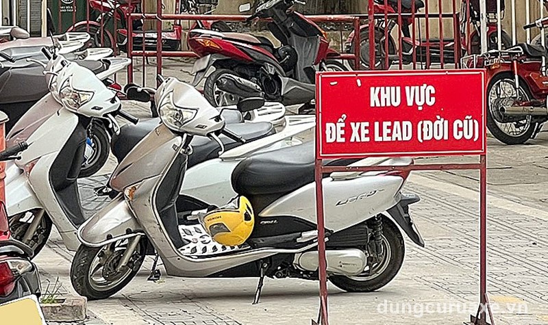 Lý do Honda Lead đời cũ thường được xếp ở khu vực riêng 