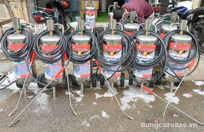 Có nên sử dụng bình bọt tuyết 24 lít?