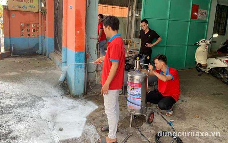 Tránh tình trạng bình hoạt động khi không có dung dịch 