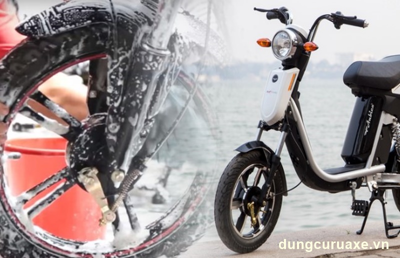 Cách rửa xe đạp điện tại nhà an toàn