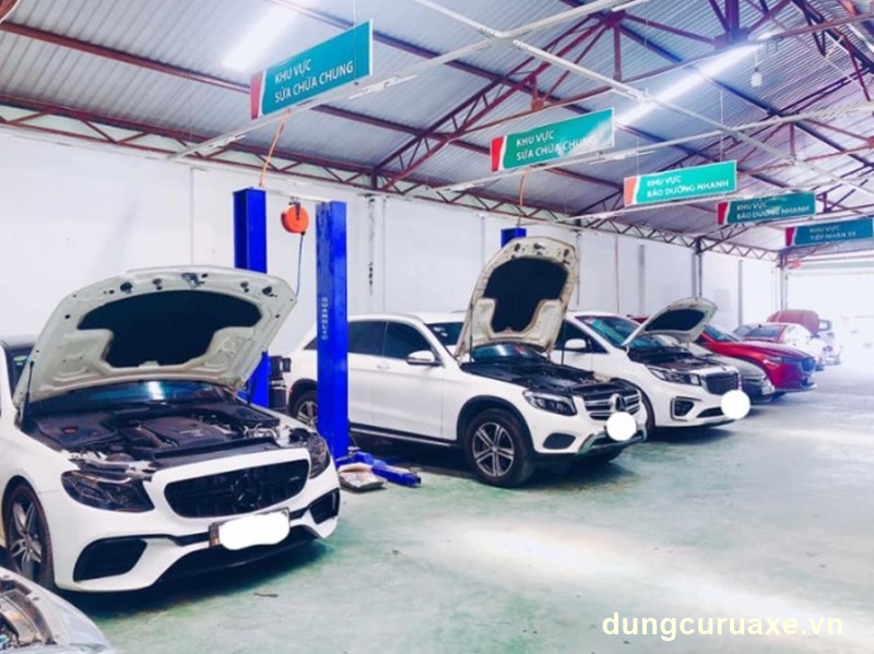 Không phải garage nào cũng sử dụng linh kiện chuẩn