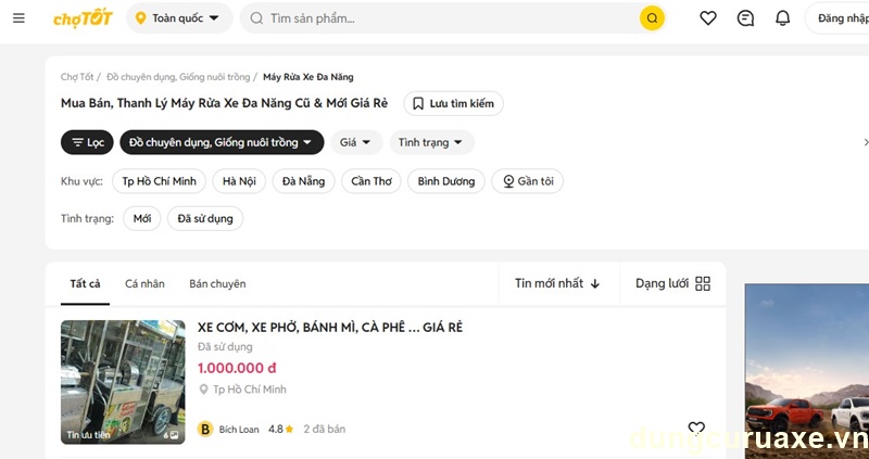 Chọn kênh thanh lý phù hợp 