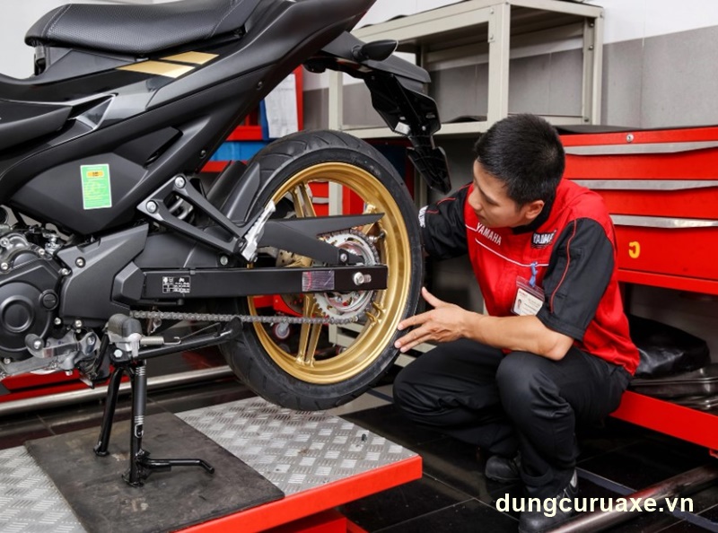 Có nhiều các để xe máy ít sử dụng tránh giảm suất, xẹp nhanh 