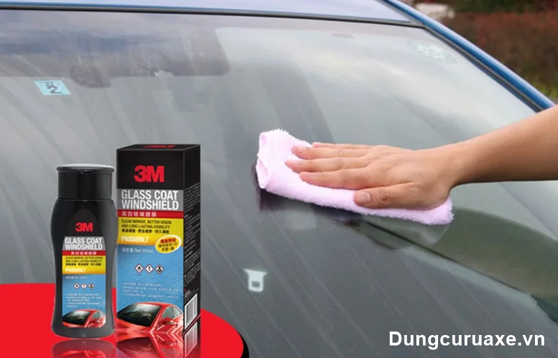 Sử dụng dung dịch phủ kính 3M
