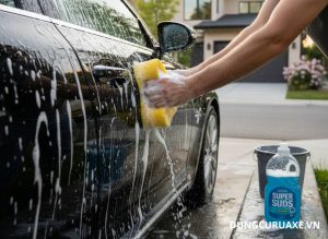 Rửa Xe Bằng Nước Rửa Chén Có Hại Gì Cho Sơn Không?