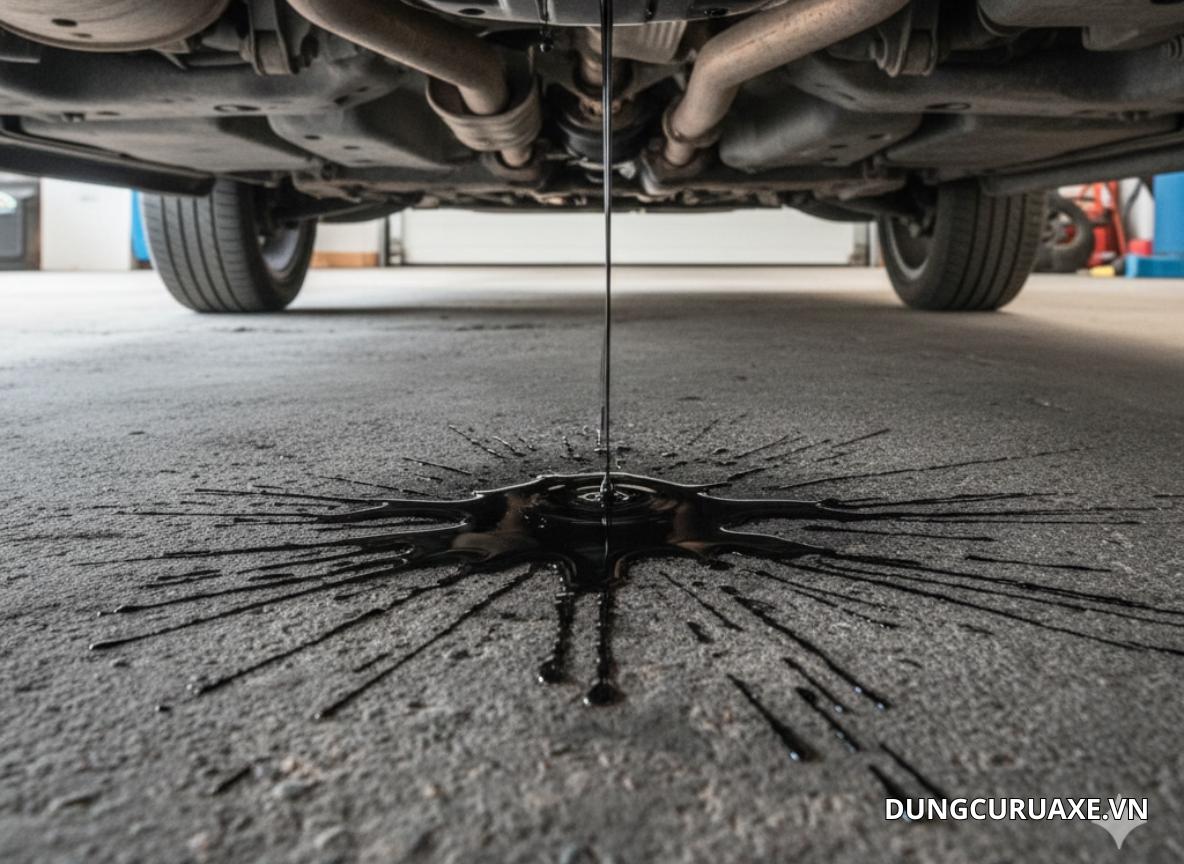 Xe Ô Tô Bị Rò Dầu – Cách Phát Hiện Và Khắc Phục Nhanh