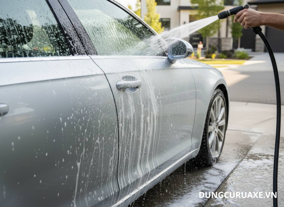 Trường hợp khẩn cấp có thể dùng nước rửa chén nhưng cần pha loãng vad không nên lạm dụng