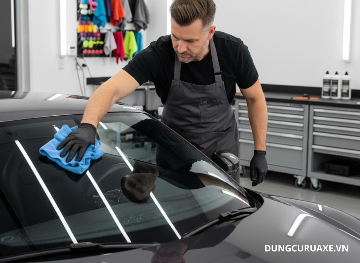 Mẹo Làm Sạch Kính Ô Tô Không Bị Vệt – Dễ Thực Hiện