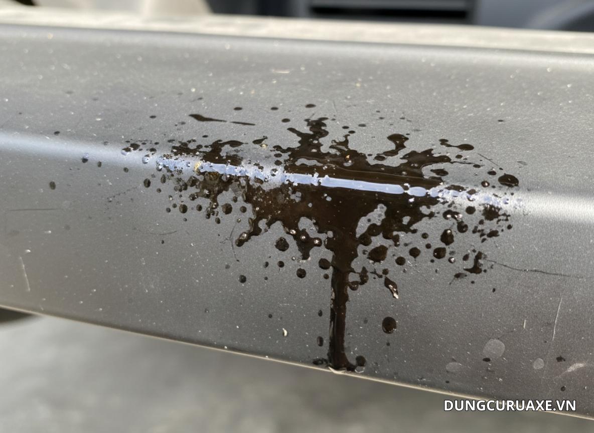 Bôi Nhớt Thải Lên Nhựa Nhám Xe Ô Tô – Sai Lầm Mọi Chủ Xe Nên Tránh