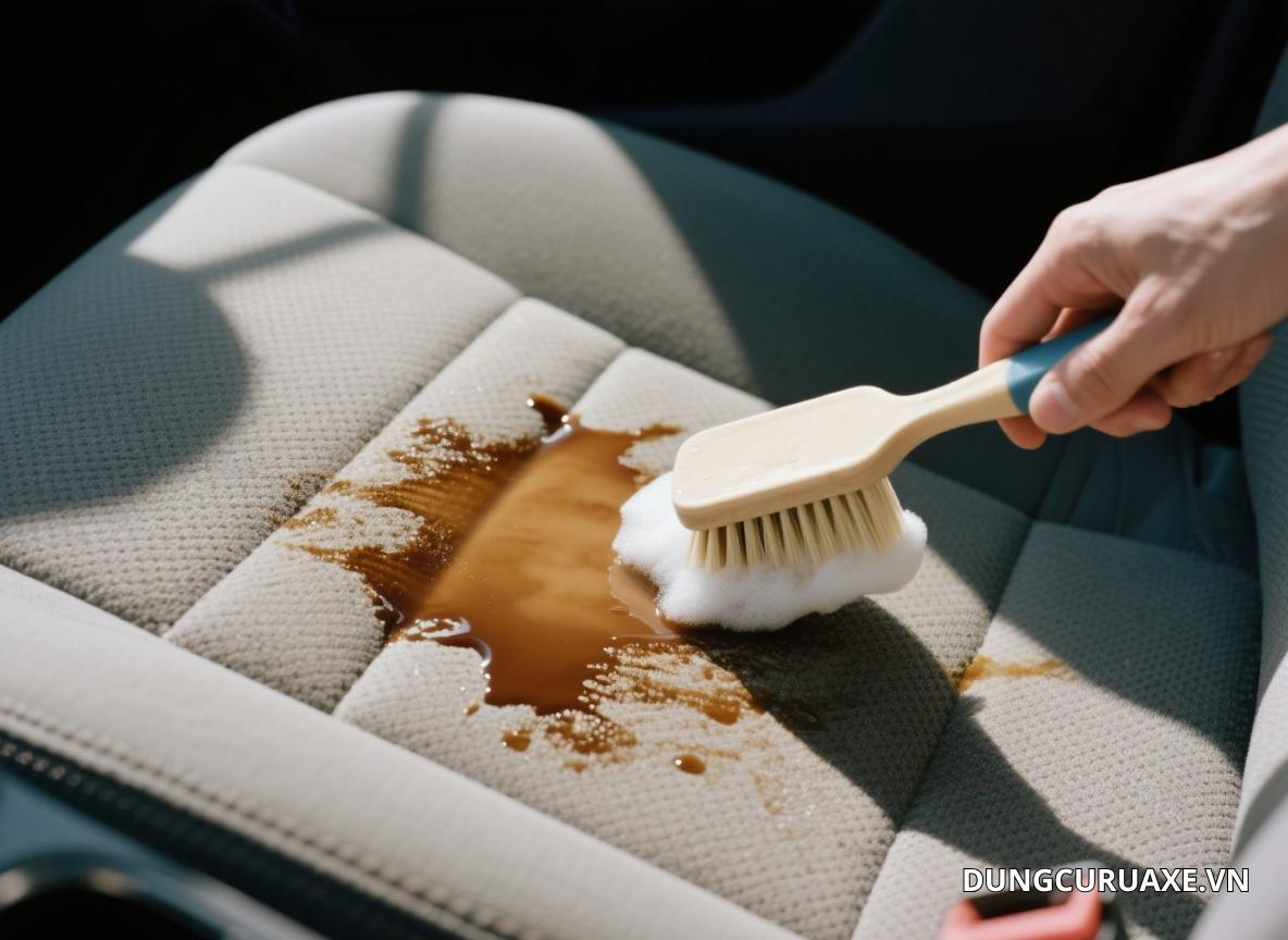 Ghế Nỉ Xe Ô Tô Bị Bẩn? Hướng Dẫn Làm Sạch Tại Nhà Đơn Giản