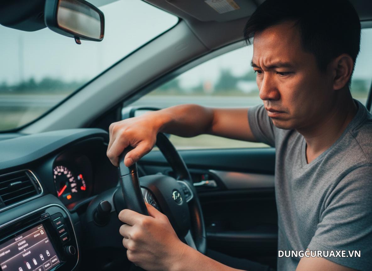 Ắc quy sắp hỏng có dấu hiệu đề máy khó nổ máy hơn bình thường