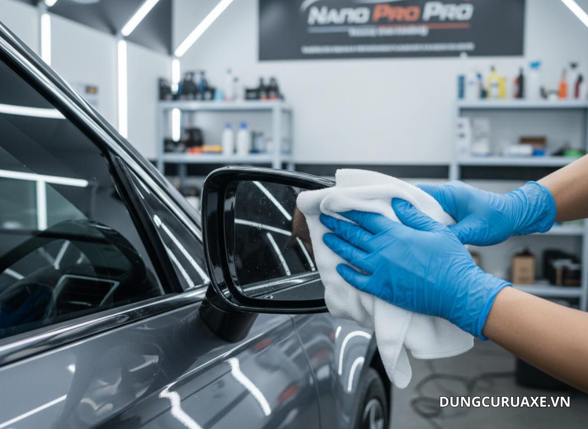 Tại Sao Nên Phủ Nano Kính Hậu Xe Ô Tô? Lợi Ích Thực Tế Chủ Xe Nên Biết