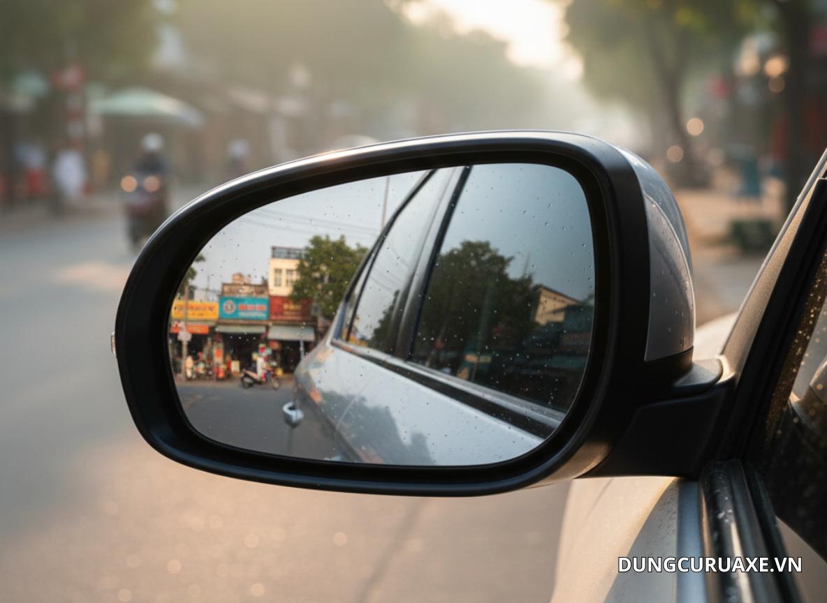 Phủ Nano giúp gương luôn sạch sẽ