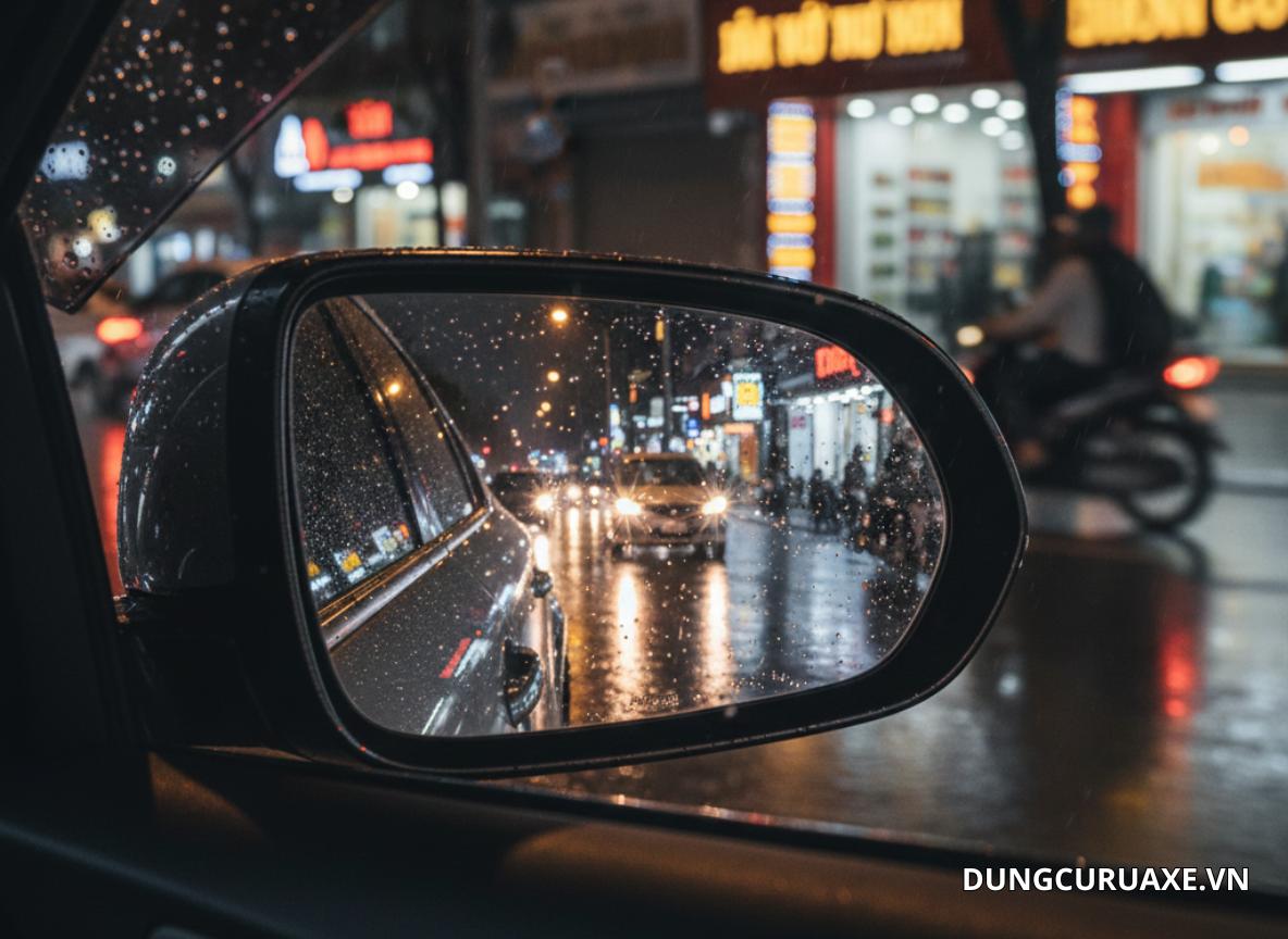 Phủ Nano giúp giảm chói đèn pha từ xe phía sau