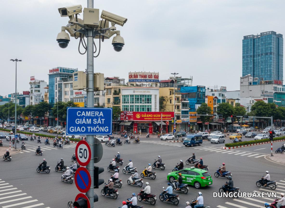 Mở rộng hệ thống camera giám sát để người dân có ý thức hơn khi tham gia giao thông