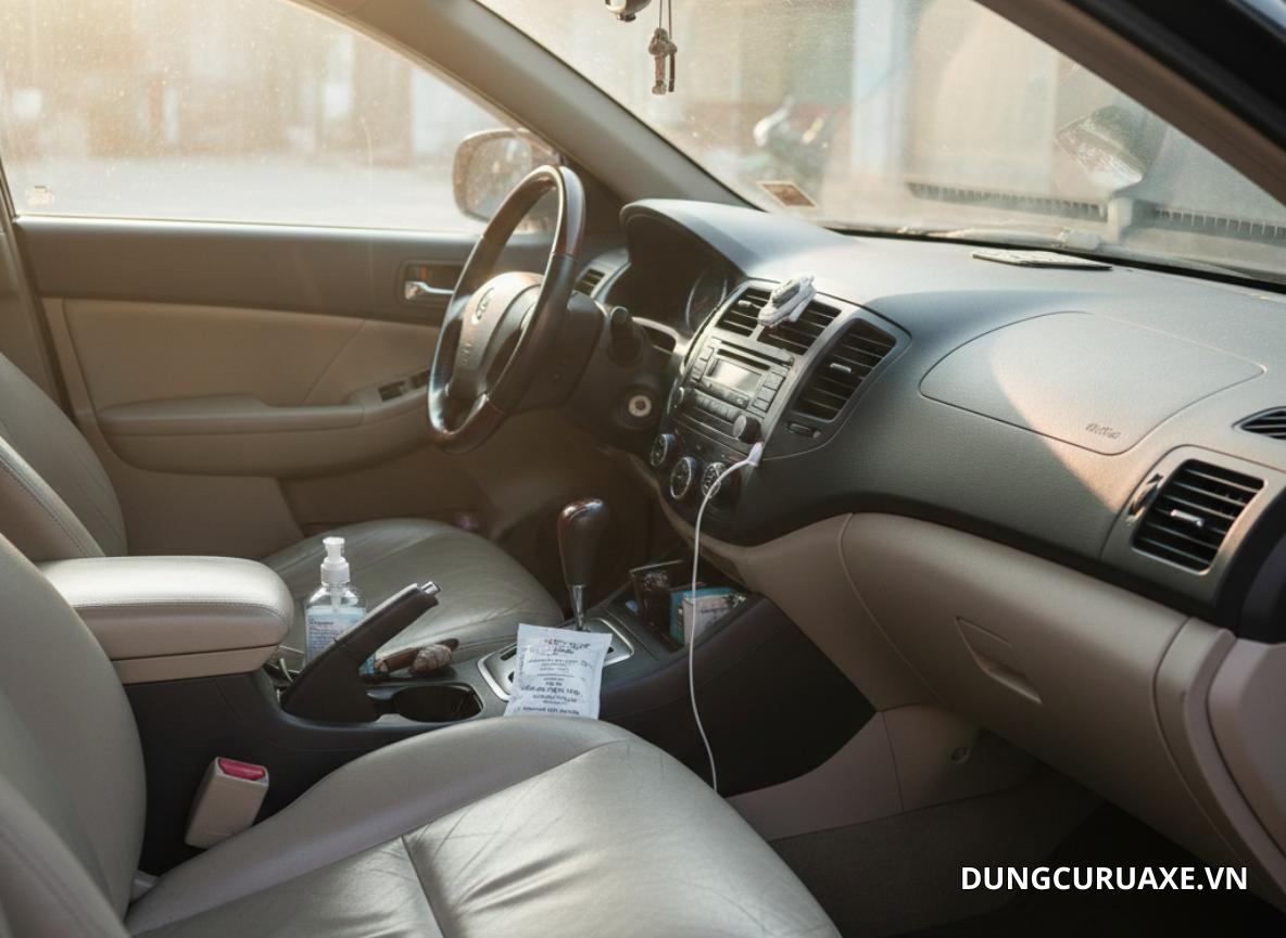 Vệ sinh và giữ nội thất luôn khô thoáng