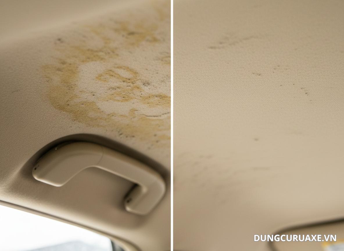 TRần có dấu hiệu ố vàng cần làm sạch ngay