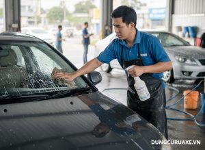 Những Sai Lầm Khi Tẩy Ố Kính Ô Tô Mà Tiệm Rửa Xe Cần Tránh