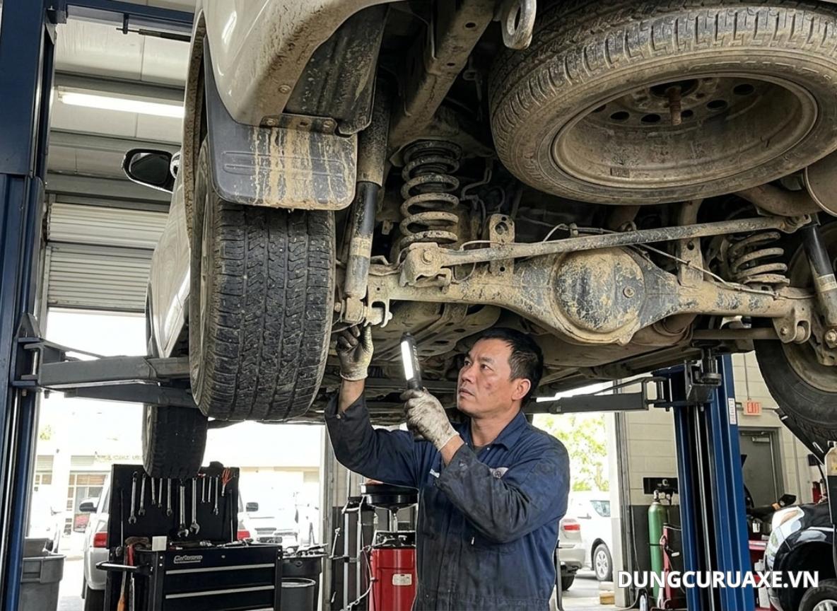 Nếu xe chạy trên 1.000 km dịp Tết, bạn nên kiểm tra tổng thể.