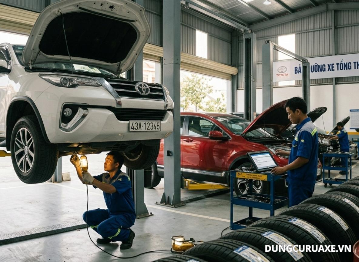 Tổng Hợp Các Hạng Mục Cần Kiểm Tra Trên Xe Ô Tô Sau Tết Chuẩn Garage