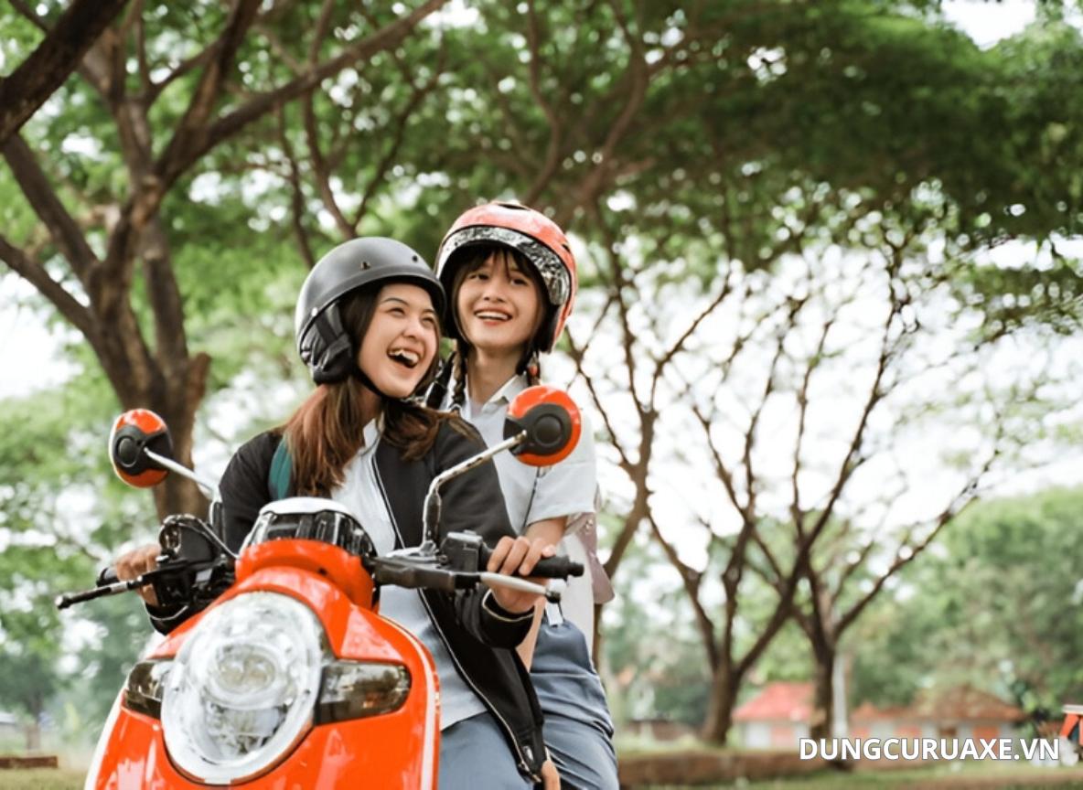 Roda lúc mới mua xe giúp xe vận hành bền bỉ khi sử dụng