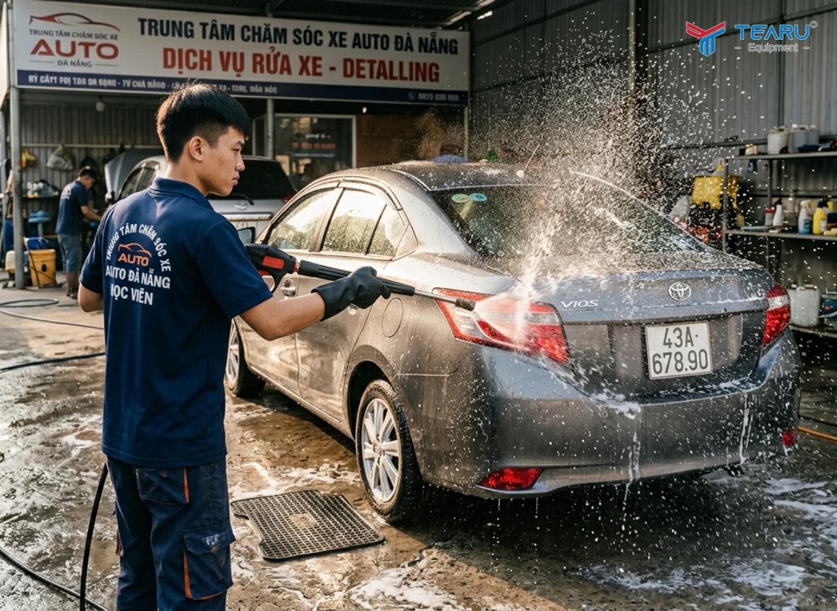 Chủ xe cần tính thêm khoảng rửa và chăm sóc xe