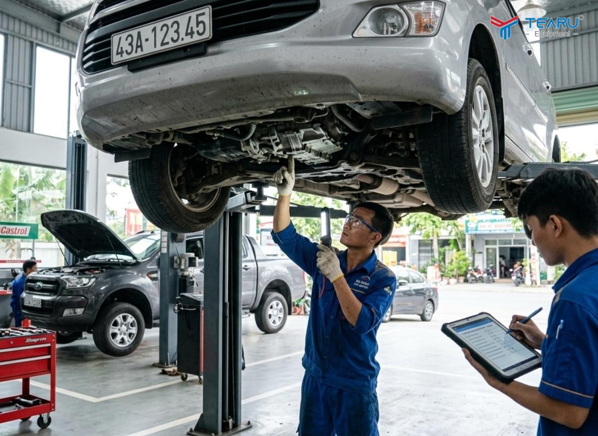 Cần kiểm tra và bảo dưỡng xe thường xuyên không để đến lúc hỏng rồi mới đi rửa làm tăng chi phí