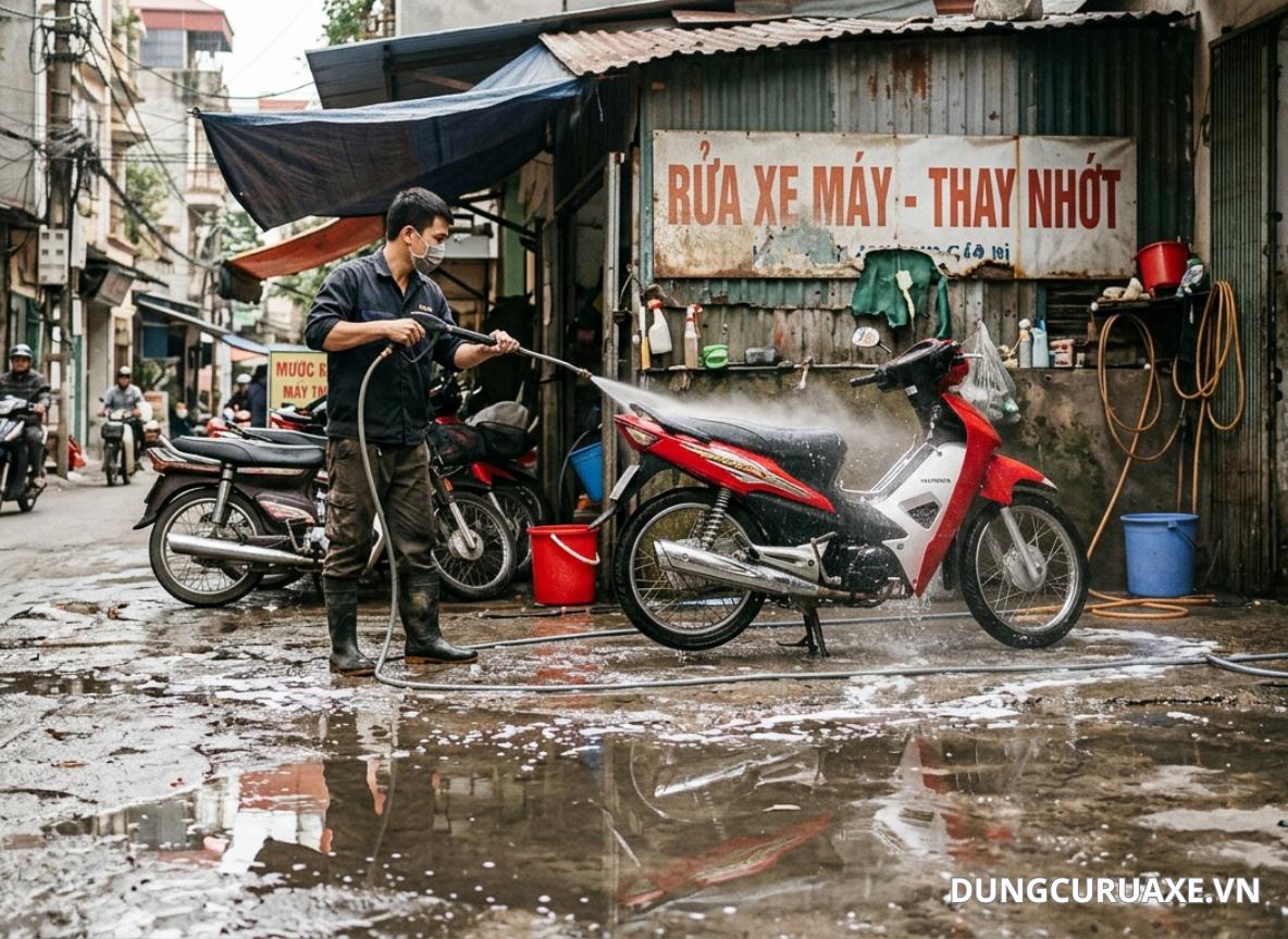 Chi Phí Vận Hành Tiệm Rửa Xe Gồm Những Gì?