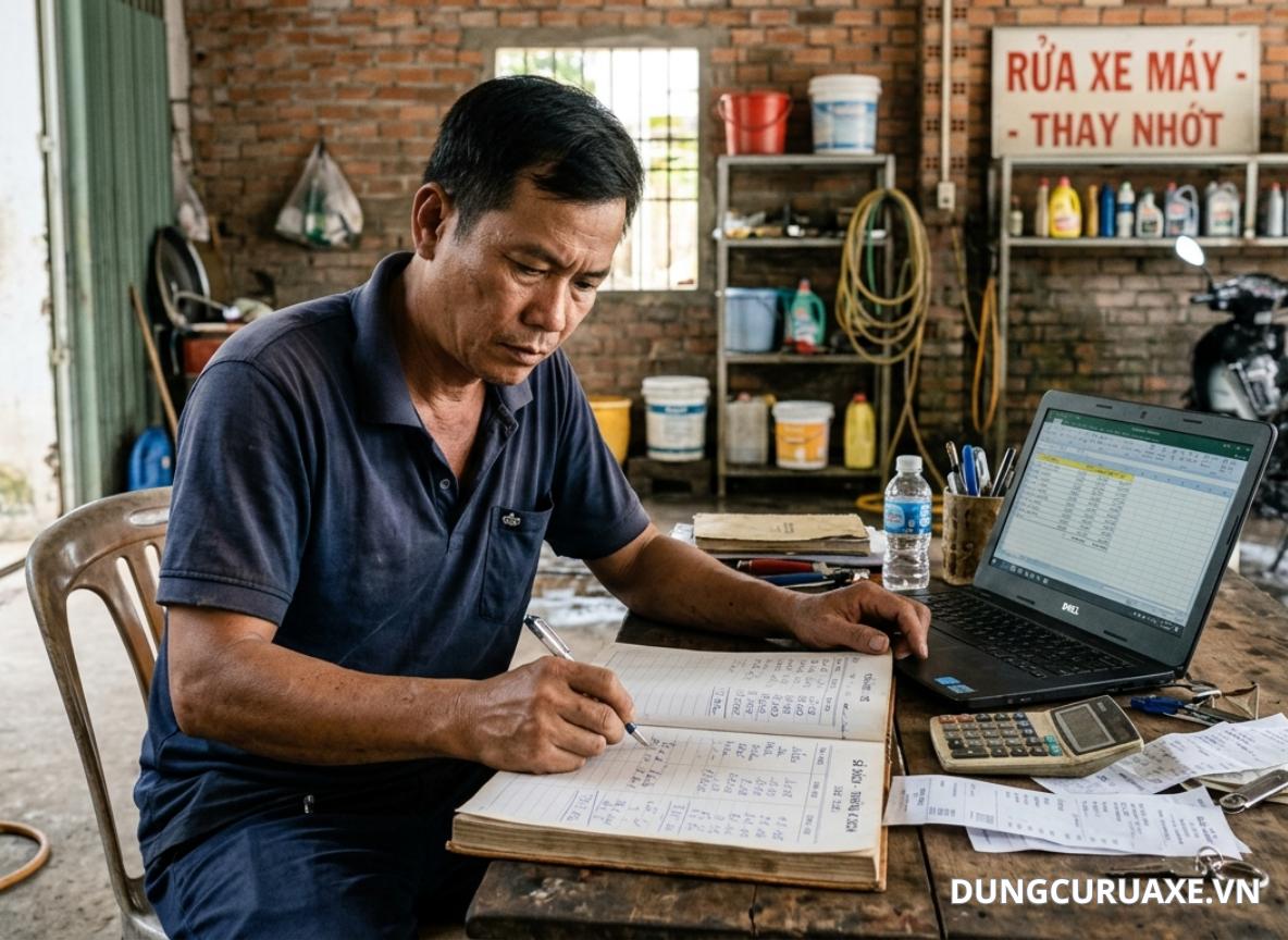 Tiệm rửa xe cần chi trả chi phí thuế và giấy phép để tránh rủi ro về pháp lý